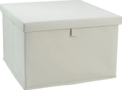 Foldable fabric storage baskets