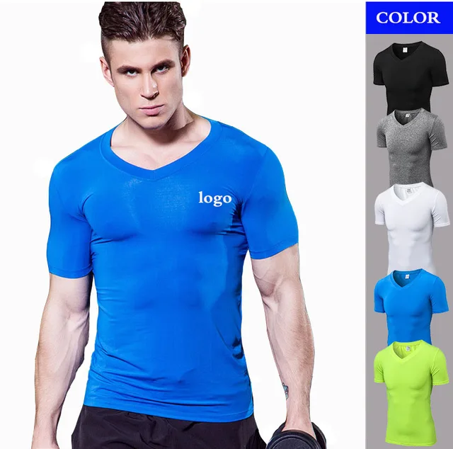 Custom V Neck T Shirts For Men