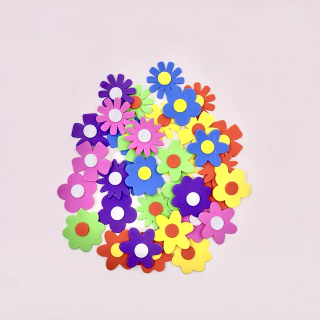 3D foam sticketrs-flower