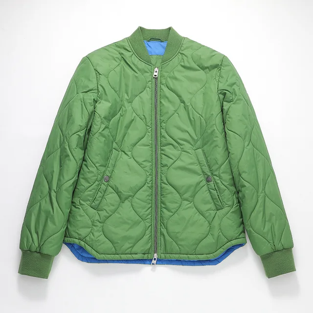 Men's Quilted Bomber Jacket With Recycle DuPont Sorona