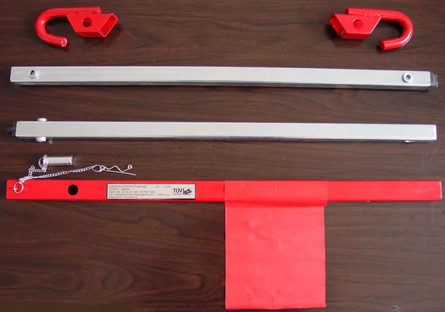 Tow bar, Rigid telescopic towpole