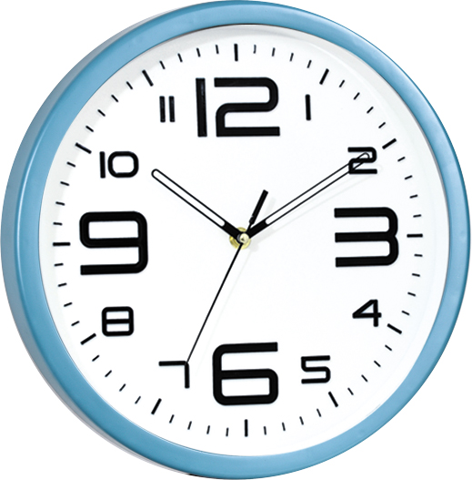 Wall clock; quartz clock; modern design;simple round clock; 12inch 30cm