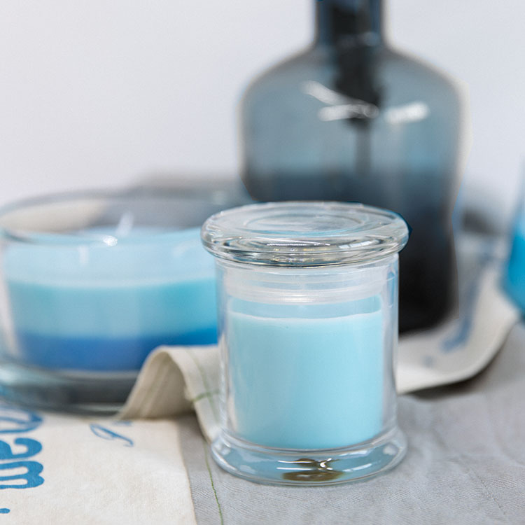 Candle holder soy wax scented candle glass candle jar