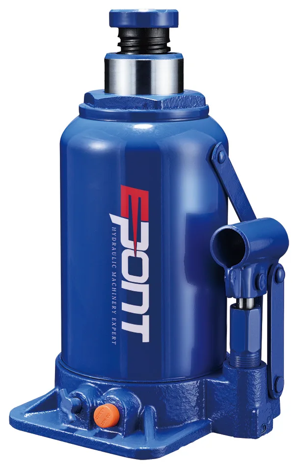 Hydraulic bottle jack 12T with safety valve
