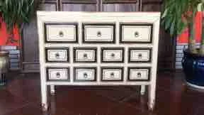 Living room furniture/ wooden furniture/ antique furniture / solid furniture/ elm furniture/ 11 drawers cabinet