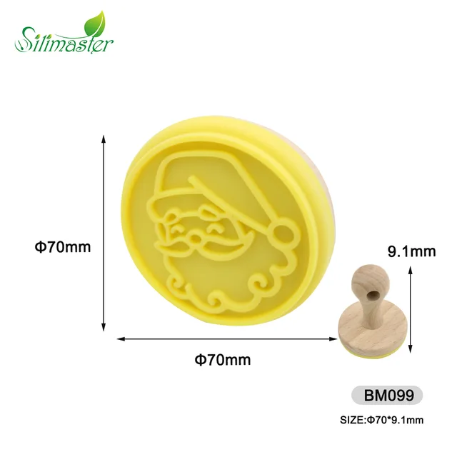 Santa Claus Cookie Stamps