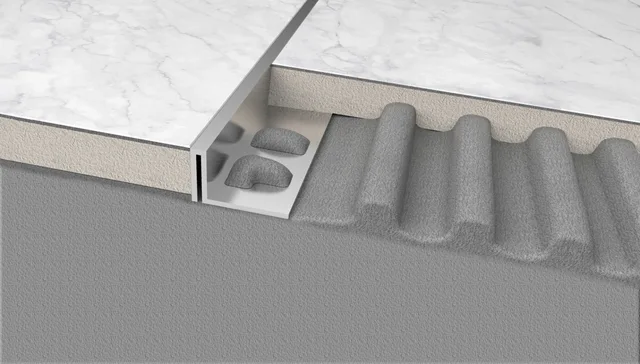 L-Shaped Stainless steel Tile Edging & Trim