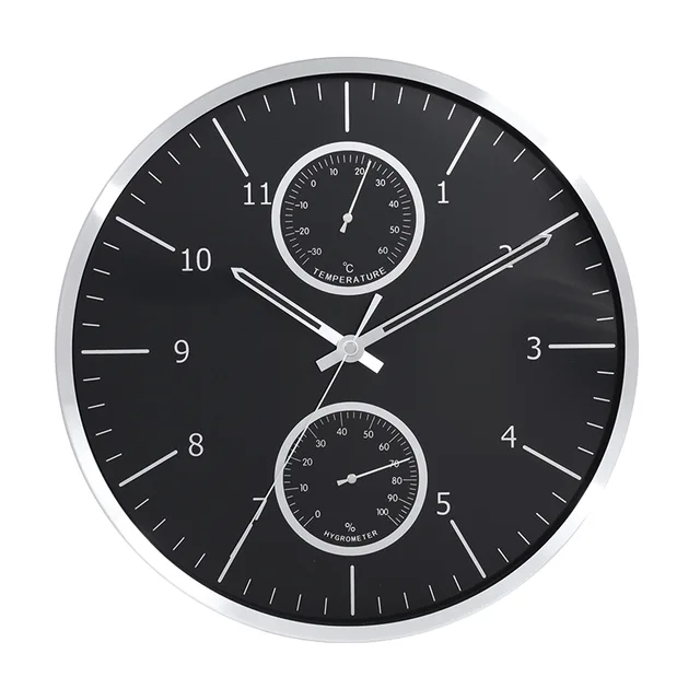 Metal wall clock