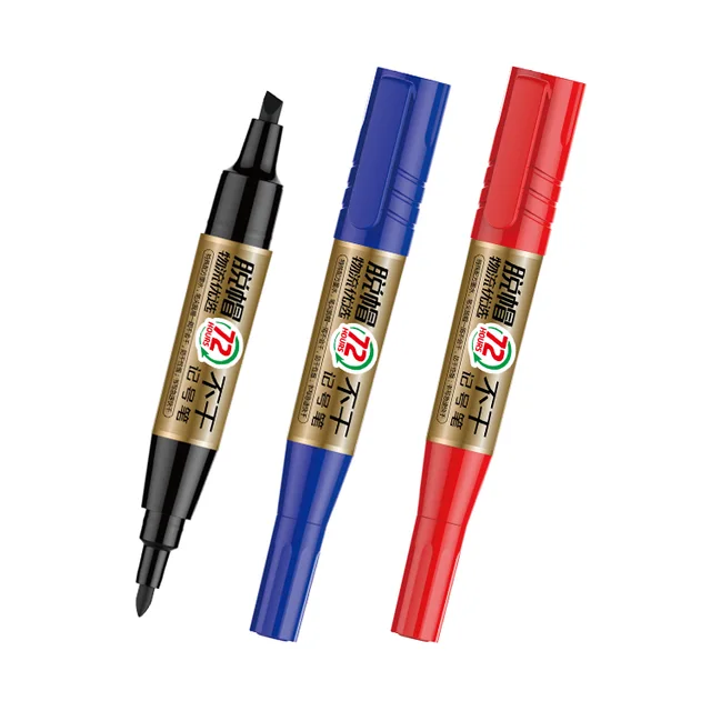 72 hours cap off time big double-headed marker G-09660