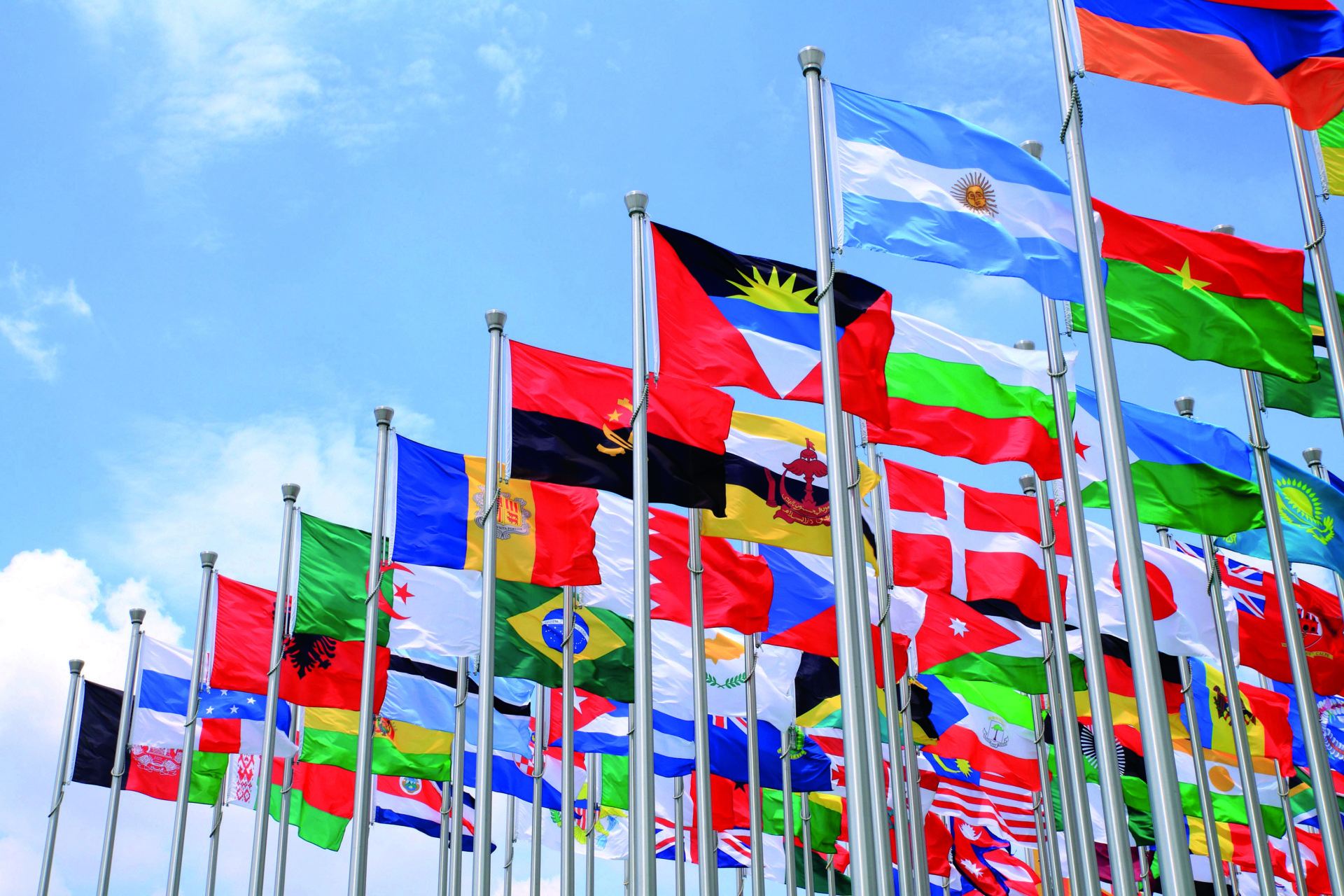 Professional Large Screen Printed Custom Flags