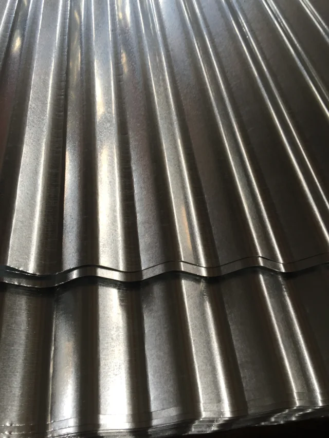 Al-zinc galvanized corrugated steel sheet