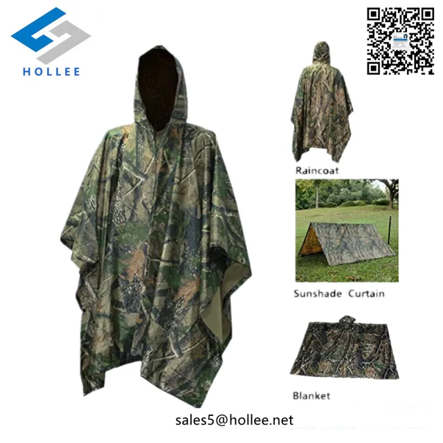 Military camouflage poncho raincoats poncho rain poncho army poncho
