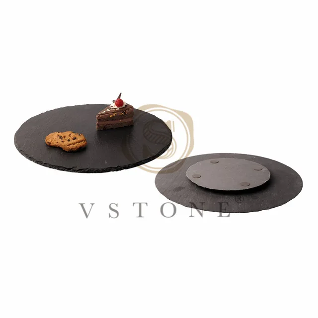 Slate lazy susan/Cake Turntable/Swivel Plate