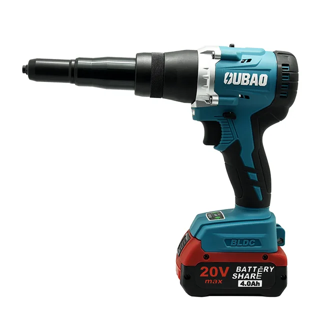 20V Max Lithium High Torque Burshless Cordless Rivet Tool(Alumnium and Stainless steel nail version)