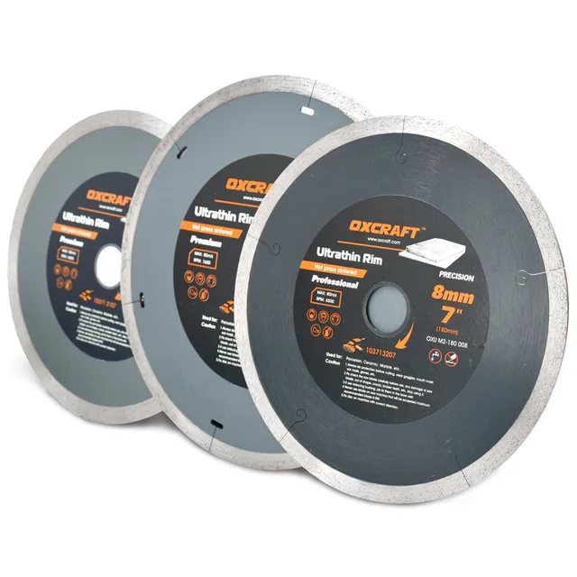 Diamond saw blade-Ultrathin rim/continuous saw blade