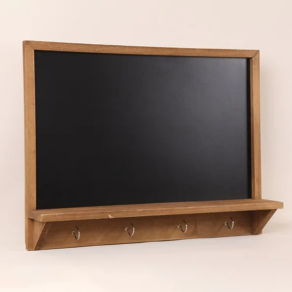 Chalkboard Wall Shelf, Blackboard Wall Organizer