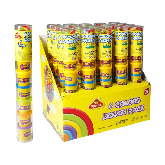6 Colors Dough Pack(2oz)