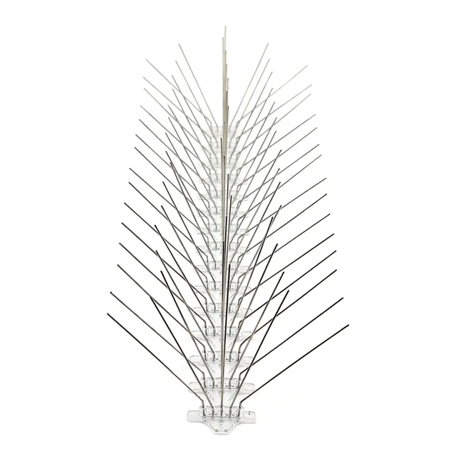 1. GKPC-48 Wide PC base Stainless Steel anti bird spike Defensive bird pigeon for bird control