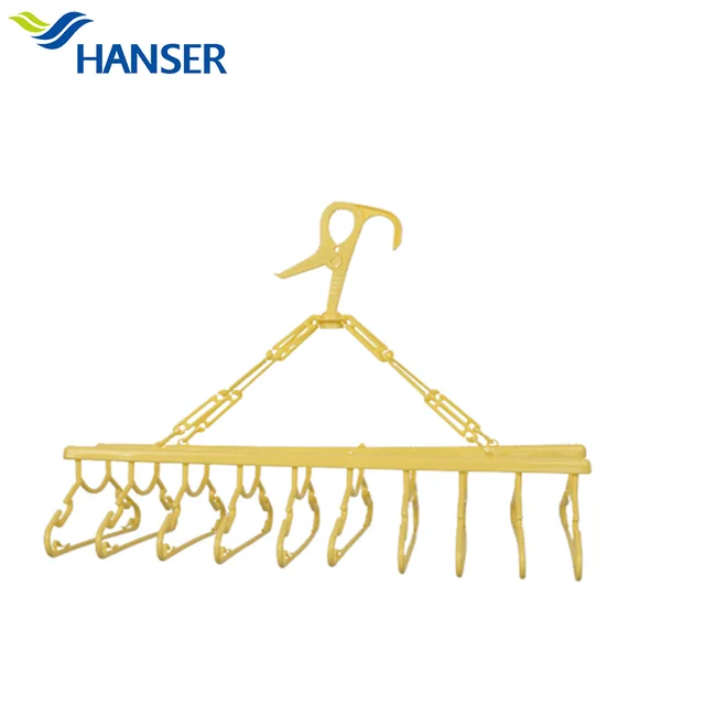 Children's ten combination coat hanger