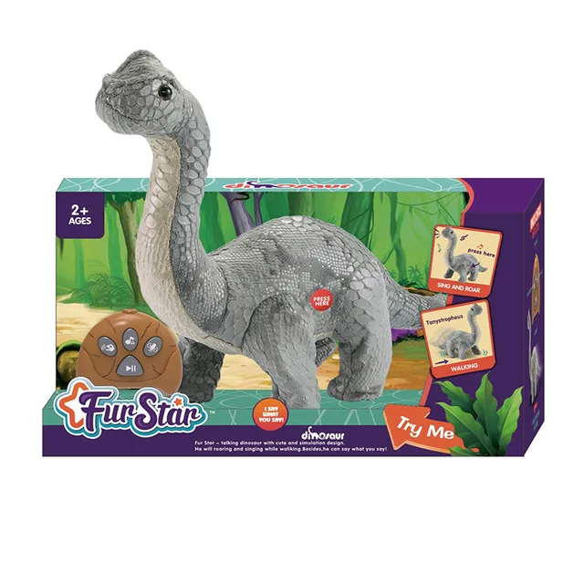 R/C Dinosaur W/Sound W/Battery & W/O Controller Battery