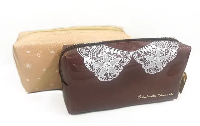 Glitter PVC pencil bag cosmetic bag