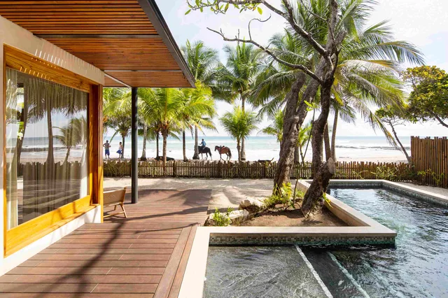 ZHUART bamboo decking small groove+ flat T&G
