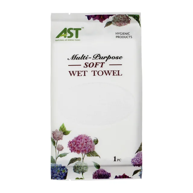 Disposable cotton microfiber hotel airlines restaurant wet towels