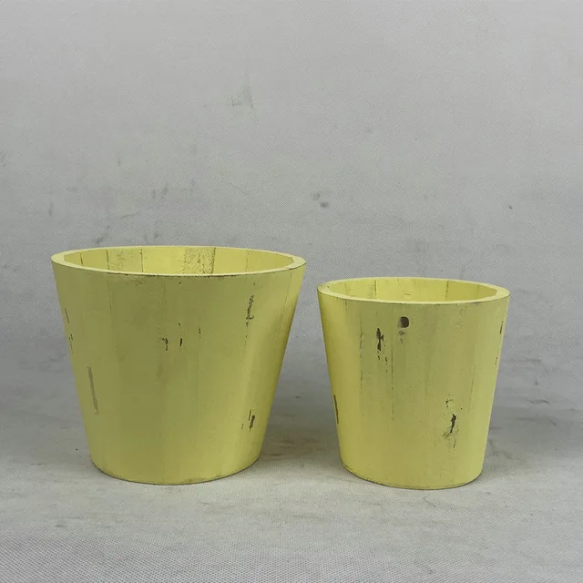 Wooden Pot