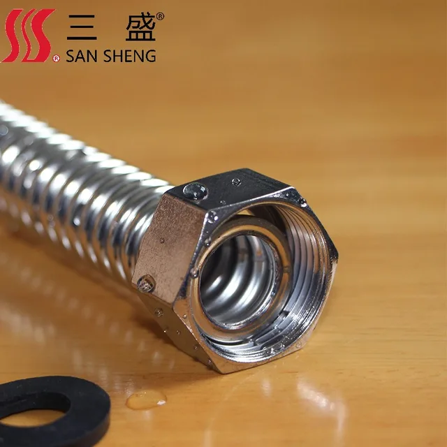 Corrugated stainless steel tubing water hose
