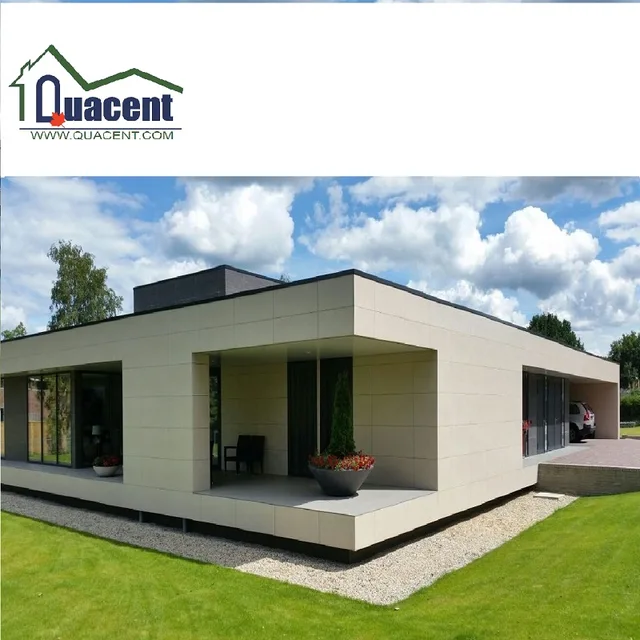 Customized Luxury Fast Installation High Insulation Wooden SIPs Prefab House