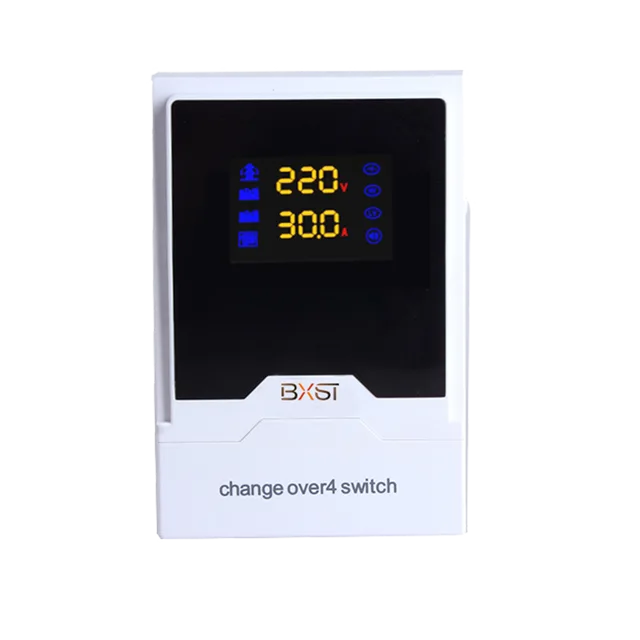 BX-COV020 Single Phase 4 Way 30A Solar System Transfer Automatic Manual Change Over Switch