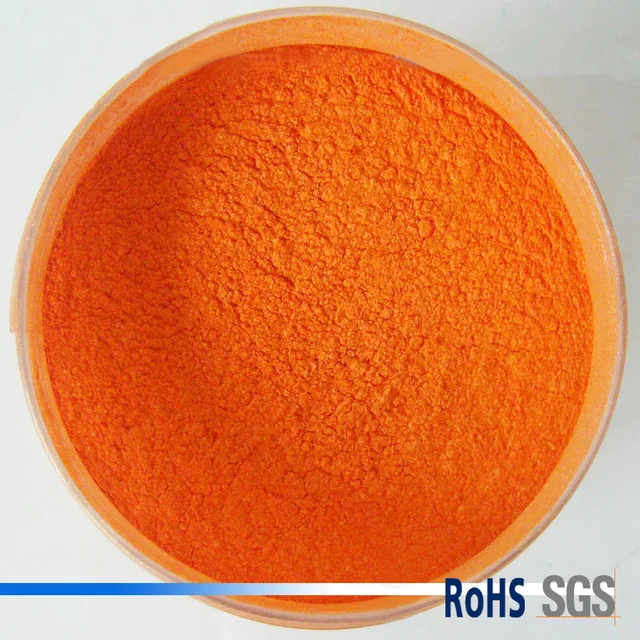 RAL2009 Orange color glossy semi matt electrostatic powder coating paint metal coating