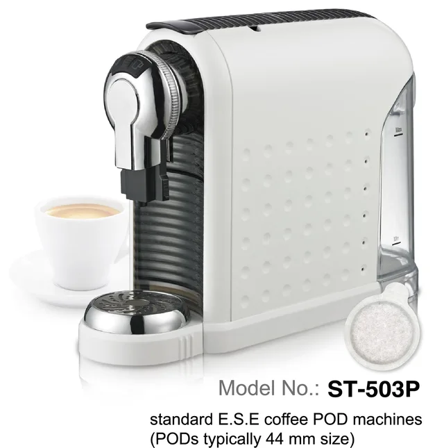 Coffee pod capsule machine