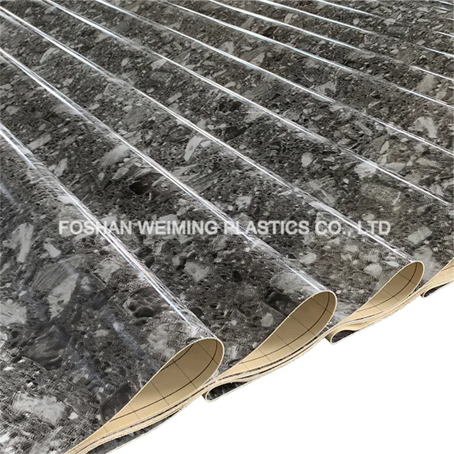 Marble Design Sponge PVC Flooring Roll