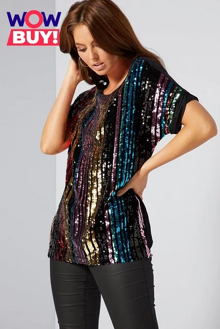 Sequins Blouse Aw20 Seq123