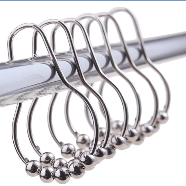 Roller Shower Curtain Hook