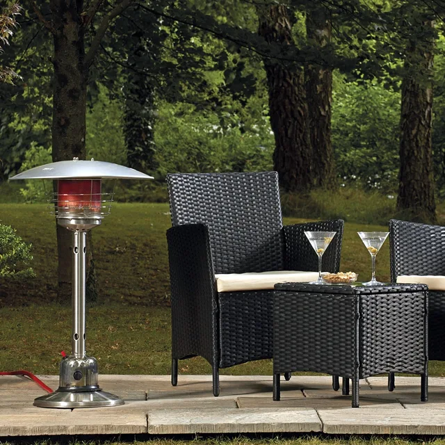 Outdoor table top gas heater