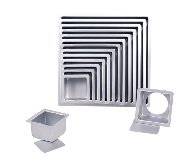 Square Cake pan-Removable Bottom