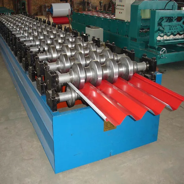Metal steel roofing sheet roll forming machine