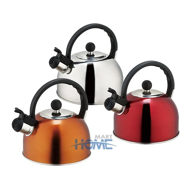 Whistling Kettle Colorful Kitchen Appliances Hemispherical Multicolour 3L 2.5L 2L Stainless Steel Whistle Kettle