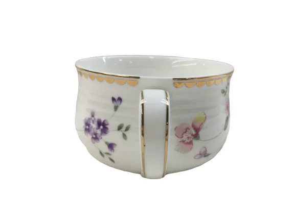 Fancy ceramic coffee mug