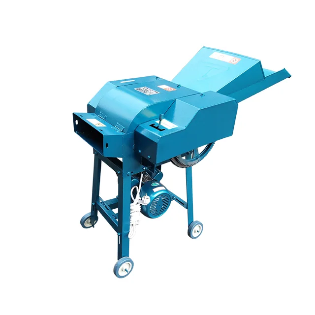 Chaff cutter grass chopper farm machinery equipment straw crusher grain grinder for animals feed