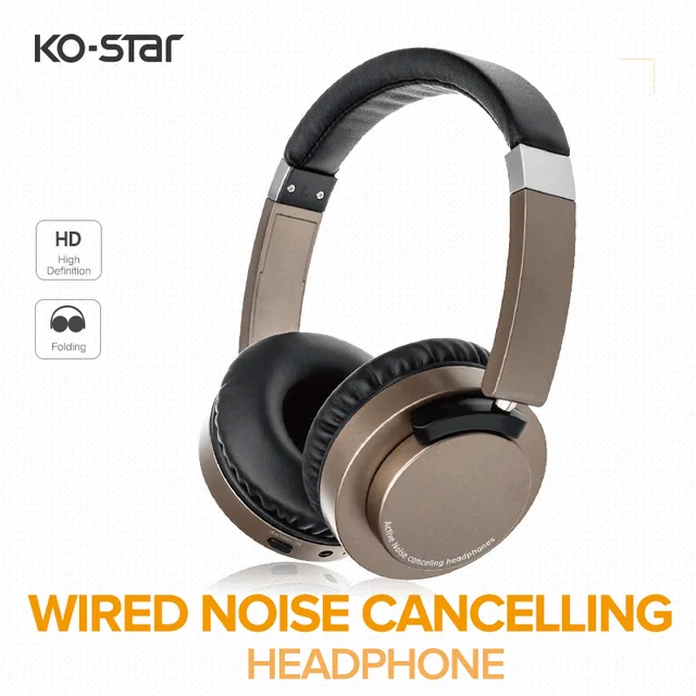 KO-STAR Active Wired Noise cancelling headphone NC-1060