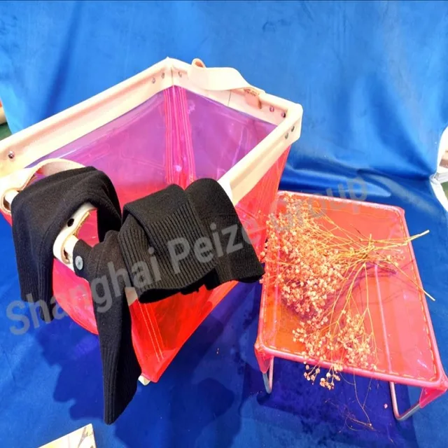 Dirty clothes storage basket