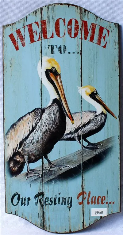 Wood plaque