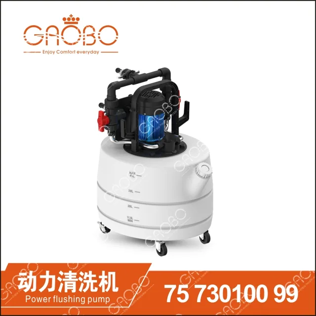 Power flushing pump
