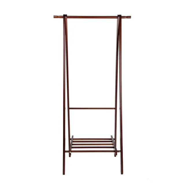 Wooden close holder wooden rack