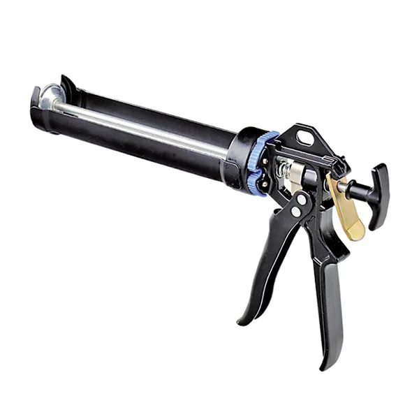 9-inches Heavy Duty Smooth Rod 300/310ml Capacity Silicone Gun Dispenser Gun, 12:1 16:1 Drive, Push Force 2500N