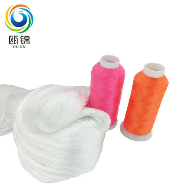 100% Polyester Filament Embroidery Thread 108D/2