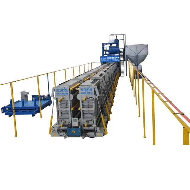 Automatic vertical wall panel machine HFP530A wall panel production line